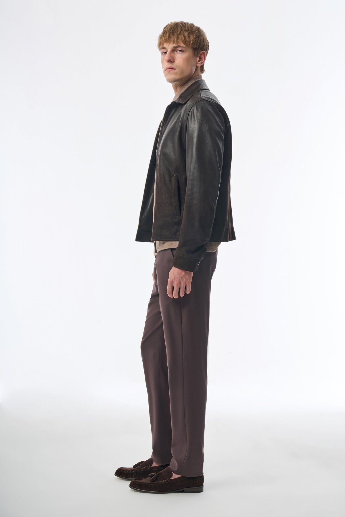 Megusta Degradé Suede Leather Jacket