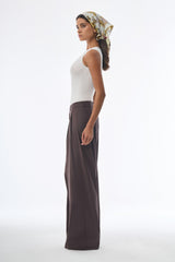Megusta High Waisted Tropical Wool Trousers