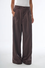 Megusta High Waisted Tropical Wool Trousers