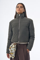 Megusta Water Repellent Crop Down Jacket