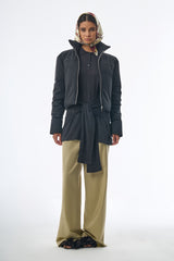 Megusta Water Repellent Crop Down Jacket