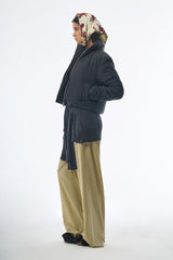 Megusta Water Repellent Crop Down Jacket