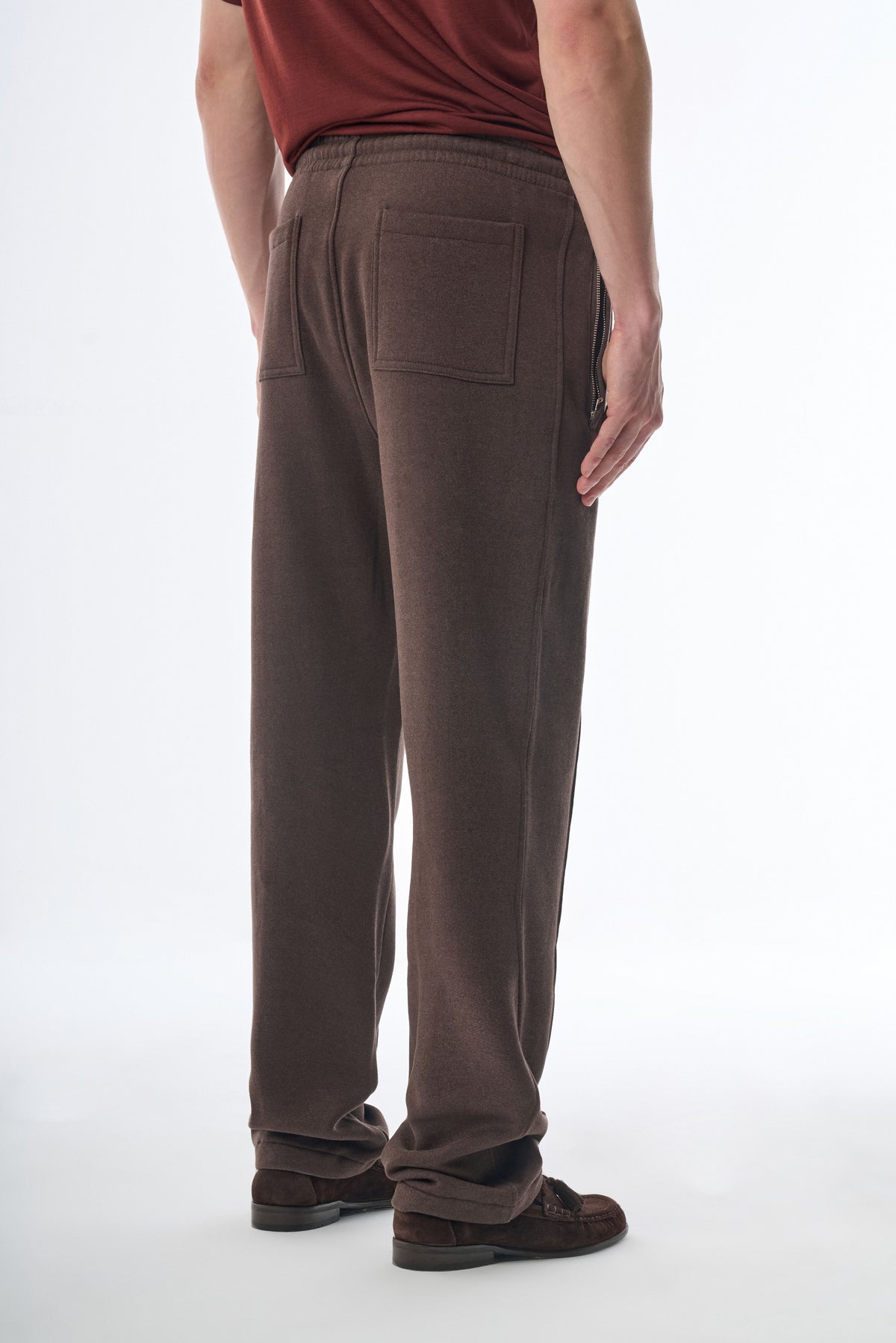 Megusta Cashmere Blend Terry Logo Trackpants