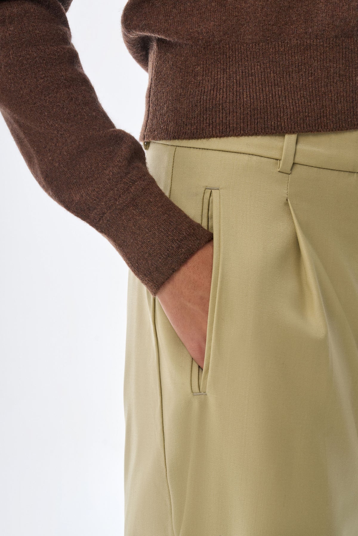 Megusta Oversized Cashmere Wool Polo Knit