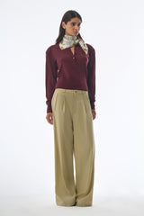 Megusta Padded Knit Longsleeve Polo