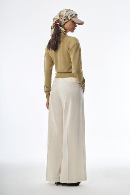 Megusta High Waisted Wool Trousers