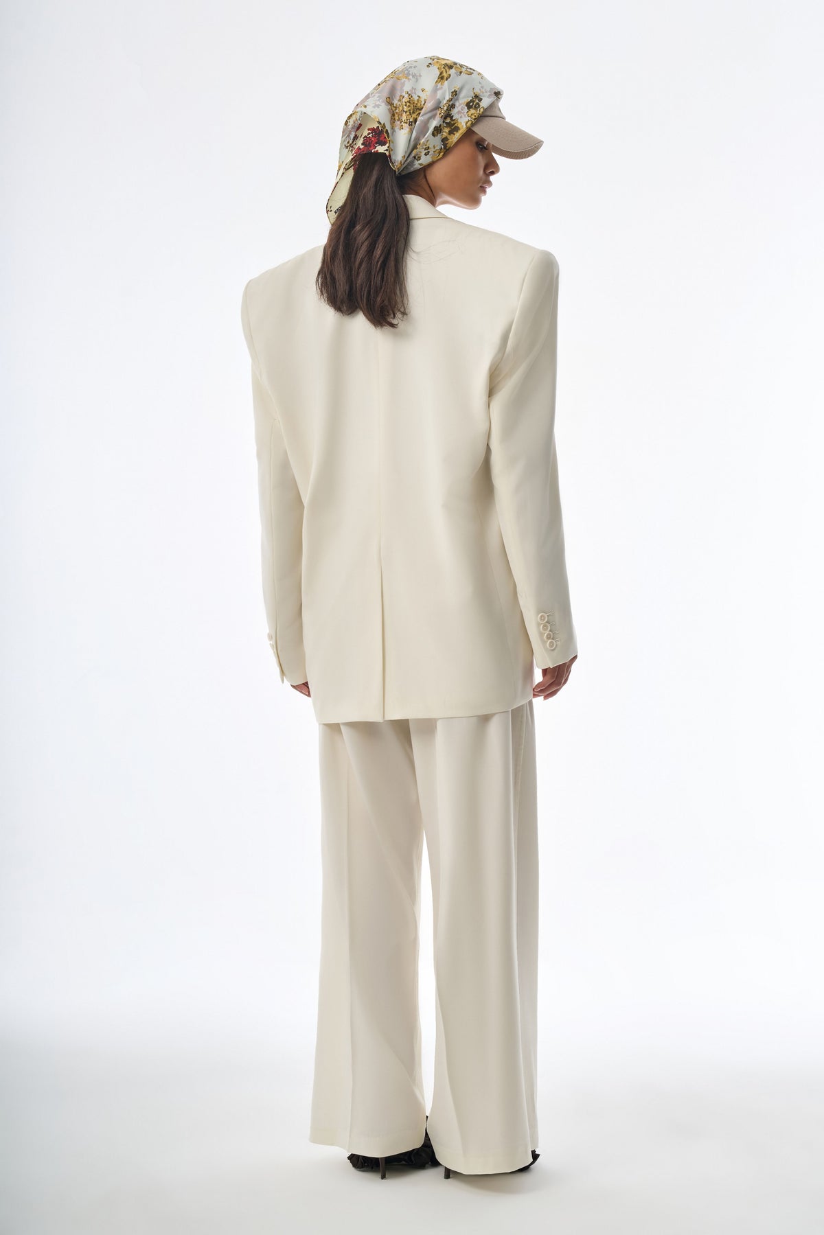 Megusta Oversized Wool Double Breasted Blazer