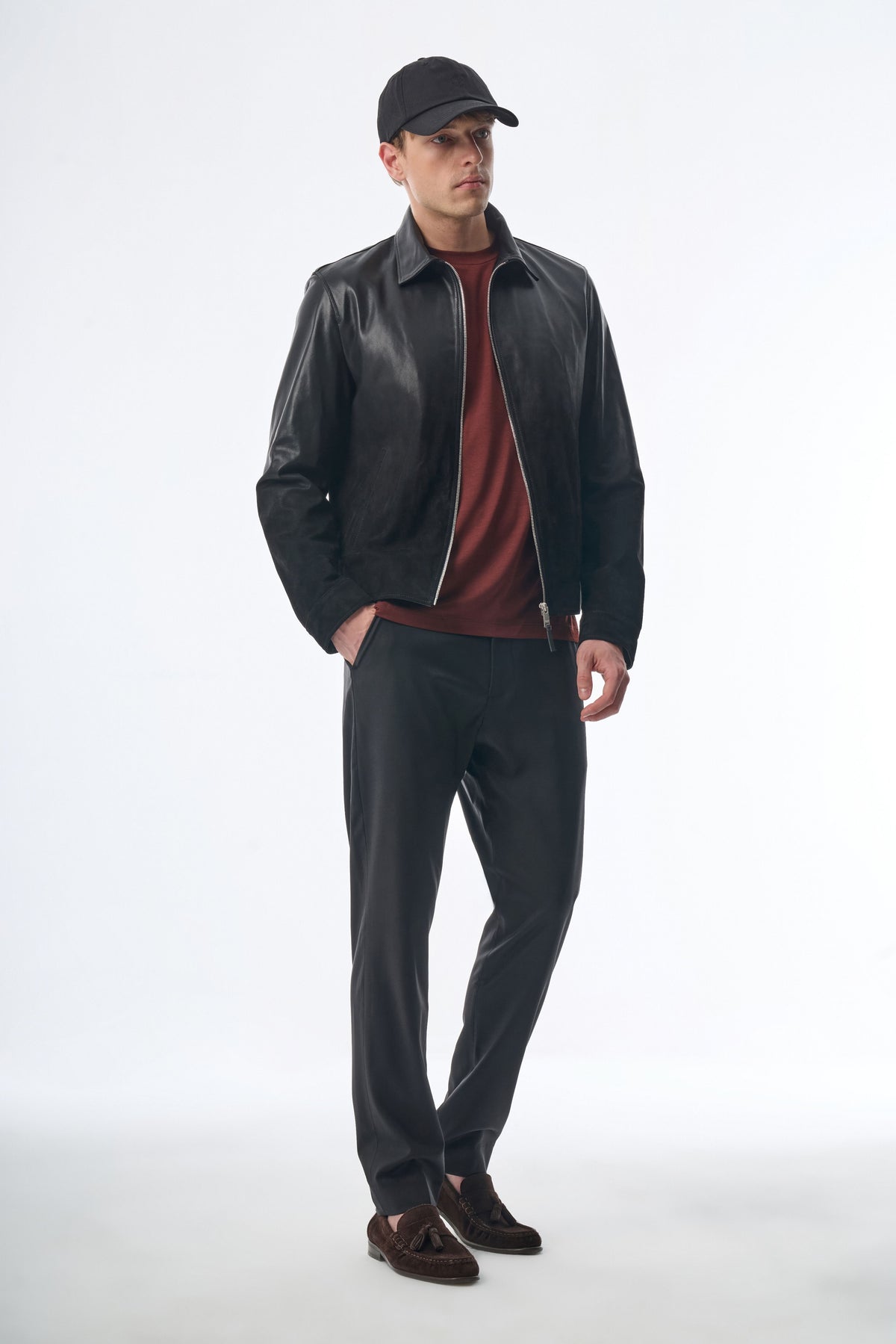 Megusta Degradé Suede Leather Jacket