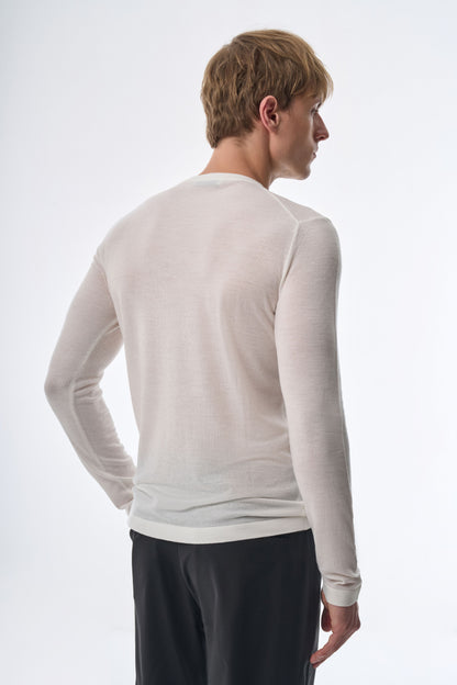 Megusta Knitted Cashmere T-Shirt Longsleeve