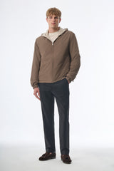 Megusta Reversable Hooded Mercerised Cotton Jacket