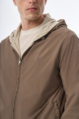 Megusta Reversable Hooded Mercerised Cotton Jacket