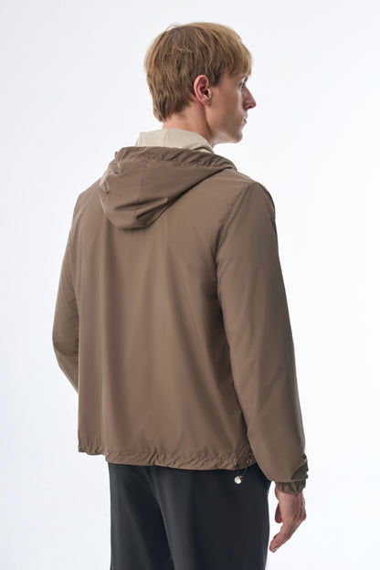 Megusta Reversable Hooded Mercerised Cotton Jacket