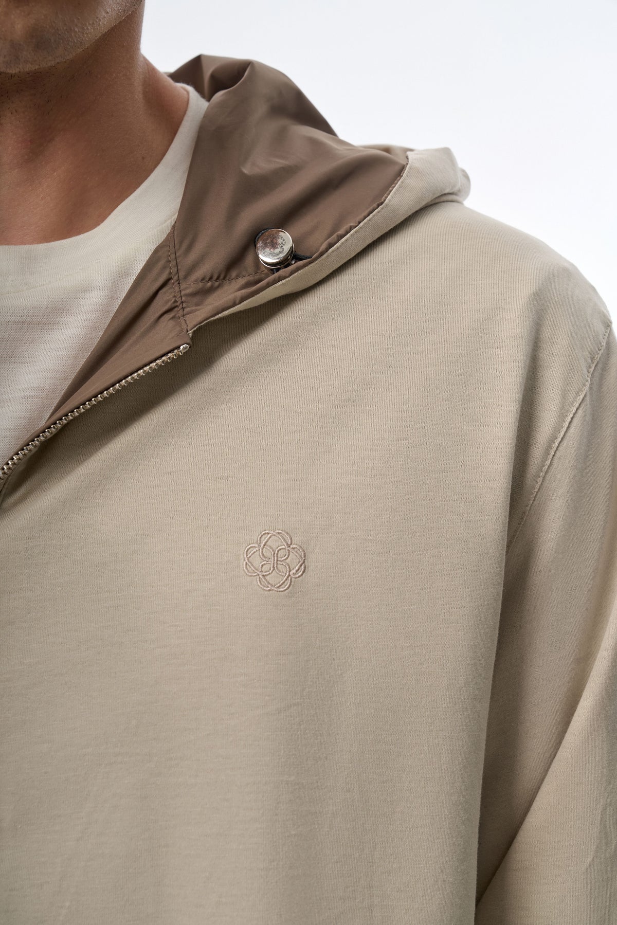 Megusta Reversable Hooded Mercerised Cotton Jacket