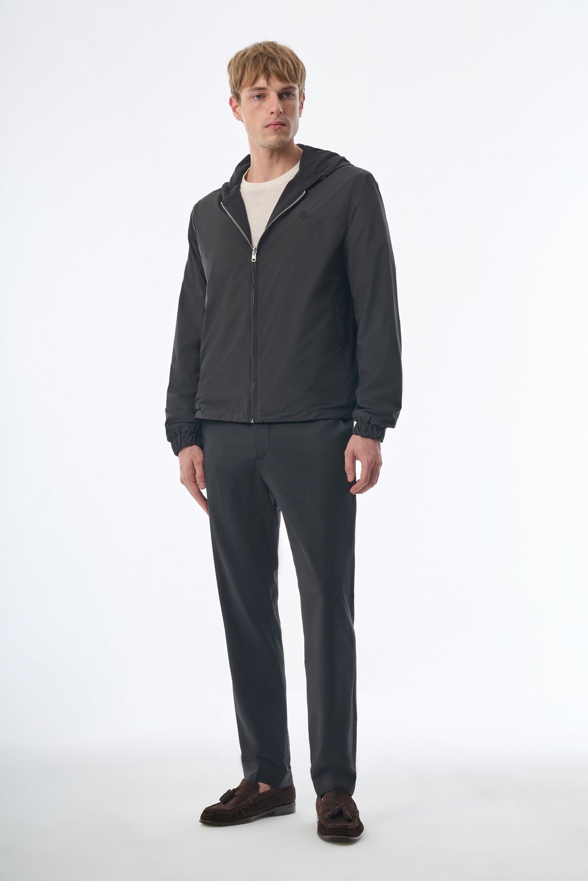 Megusta Reversable Hooded Mercerised Cotton Jacket