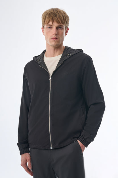 Megusta Reversable Hooded Mercerised Cotton Jacket