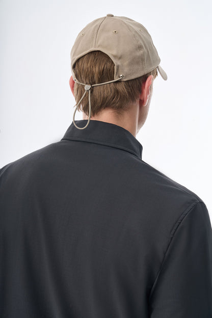 Megusta Wool Logo Detailed Zipped Jacket