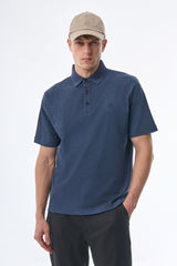 Megusta Wool Melange Fine Piquet Polo