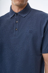 Megusta Wool Melange Fine Piquet Polo