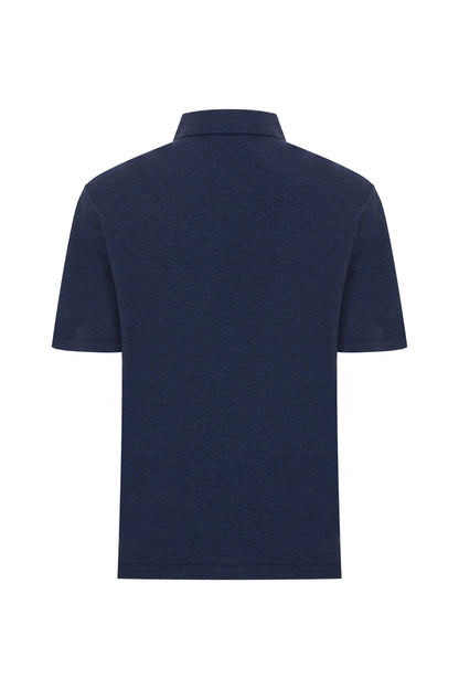 Megusta Wool Melange Fine Piquet Polo