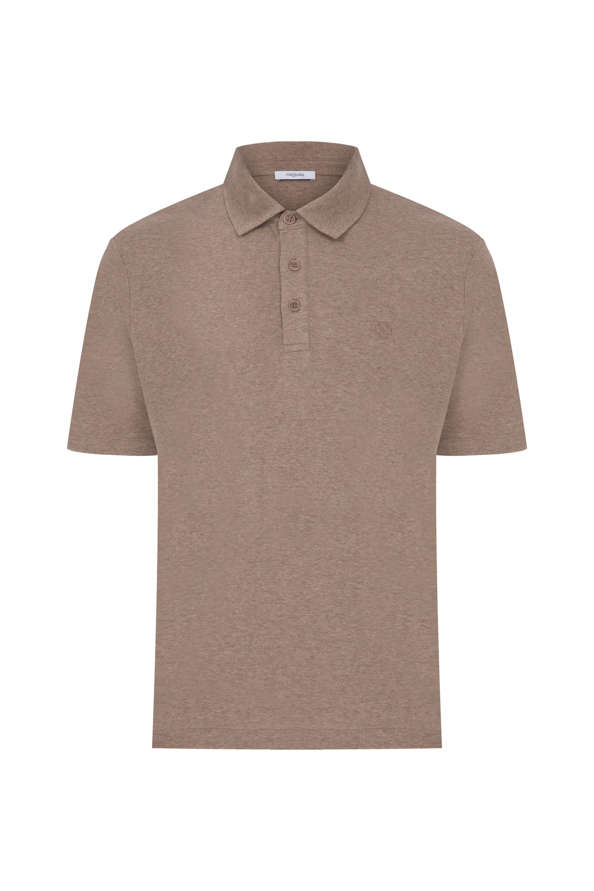 Megusta Wool Melange Fine Piquet Polo