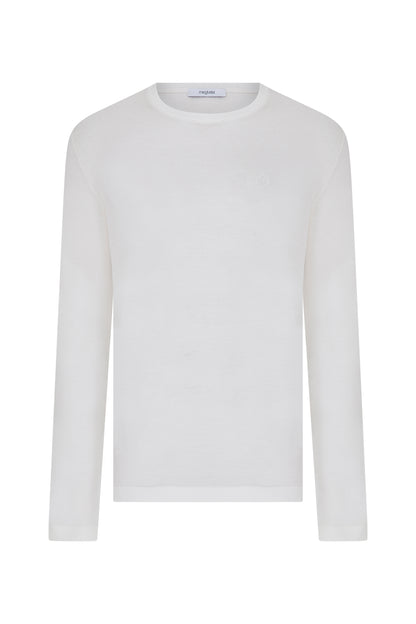 Megusta Knitted Cashmere T-Shirt Longsleeve