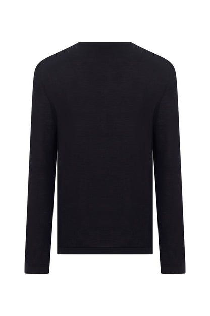 Megusta Knitted Cashmere T-Shirt Longsleeve