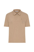 Megusta Wool Melange Fine Piquet Zip-up Polo