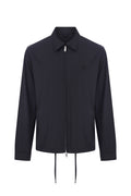 Megusta Wool Logo Detailed Zipped Jacket