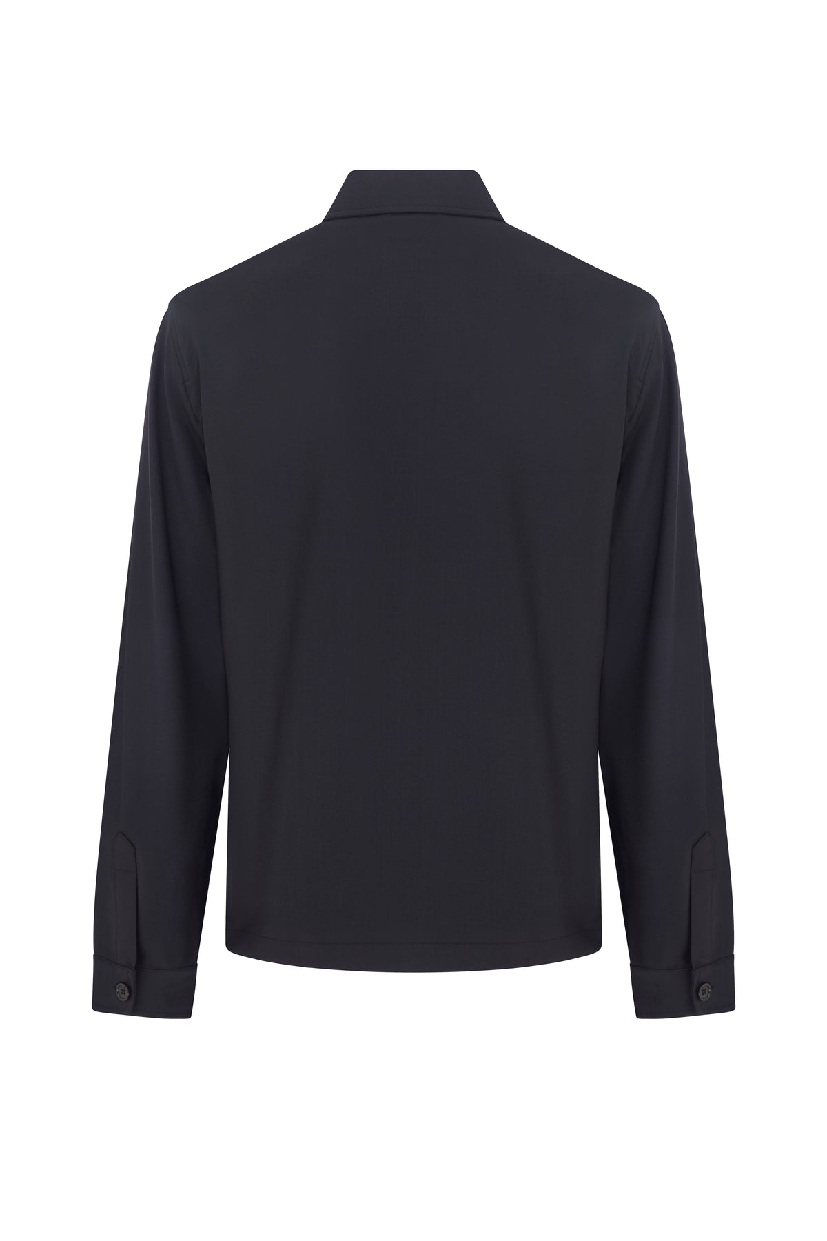 Megusta Wool Logo Detailed Zipped Jacket