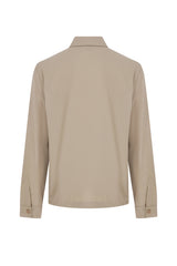 Megusta Wool Logo Detailed Zipped Jacket