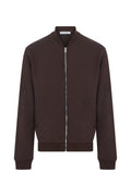 Megusta Cashmere Blend Terry Logo Zipped Sweatshirt