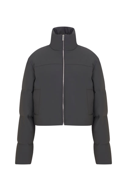 Megusta Water Repellent Crop Down Jacket
