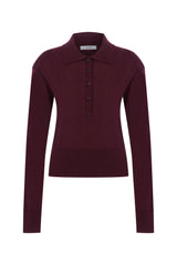 Megusta Padded Knit Longsleeve Polo