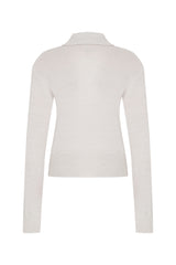 Megusta Padded Knit Longsleeve Polo
