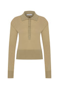 Megusta Padded Knit Longsleeve Polo