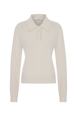 Megusta Oversized Cashmere Wool Polo Knit