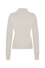 Megusta Oversized Cashmere Wool Polo Knit