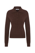 Megusta Oversized Cashmere Wool Polo Knit