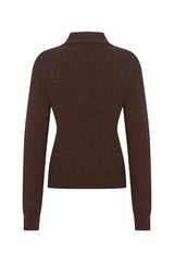 Megusta Oversized Cashmere Wool Polo Knit
