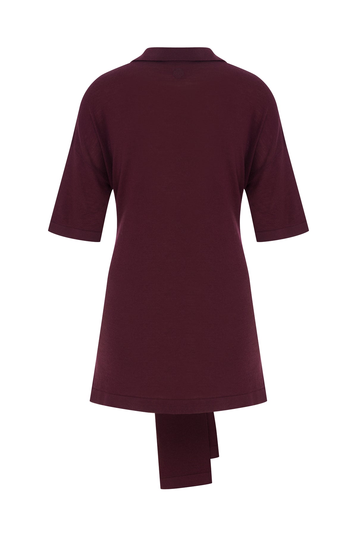 Oversized Sleeved Polo Merino Wool