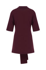 Oversized Sleeved Polo Merino Wool