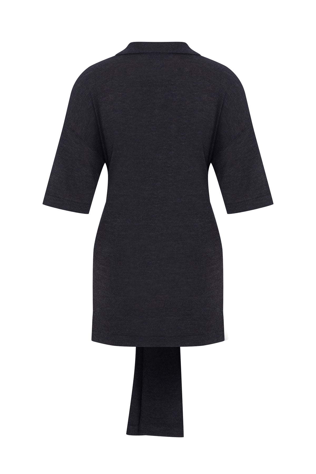 Oversized Sleeved Polo Merino Wool