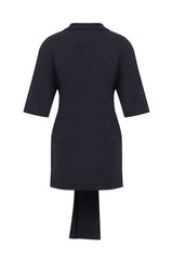 Oversized Sleeved Polo Merino Wool