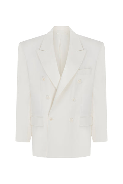Megusta Oversized Wool Double Breasted Blazer
