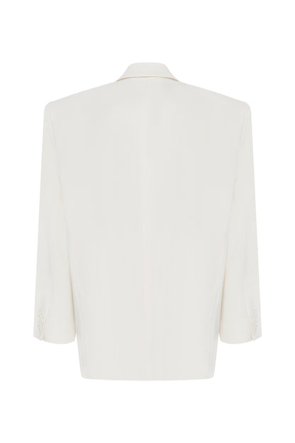 Megusta Oversized Wool Double Breasted Blazer