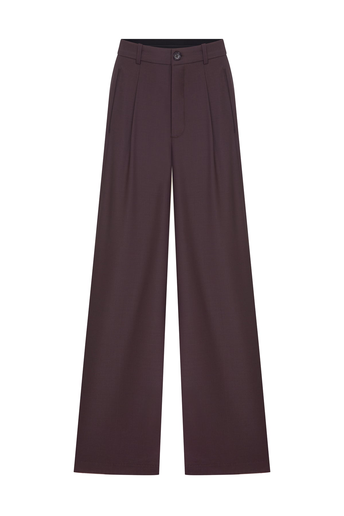 Megusta High Waisted Tropical Wool Trousers