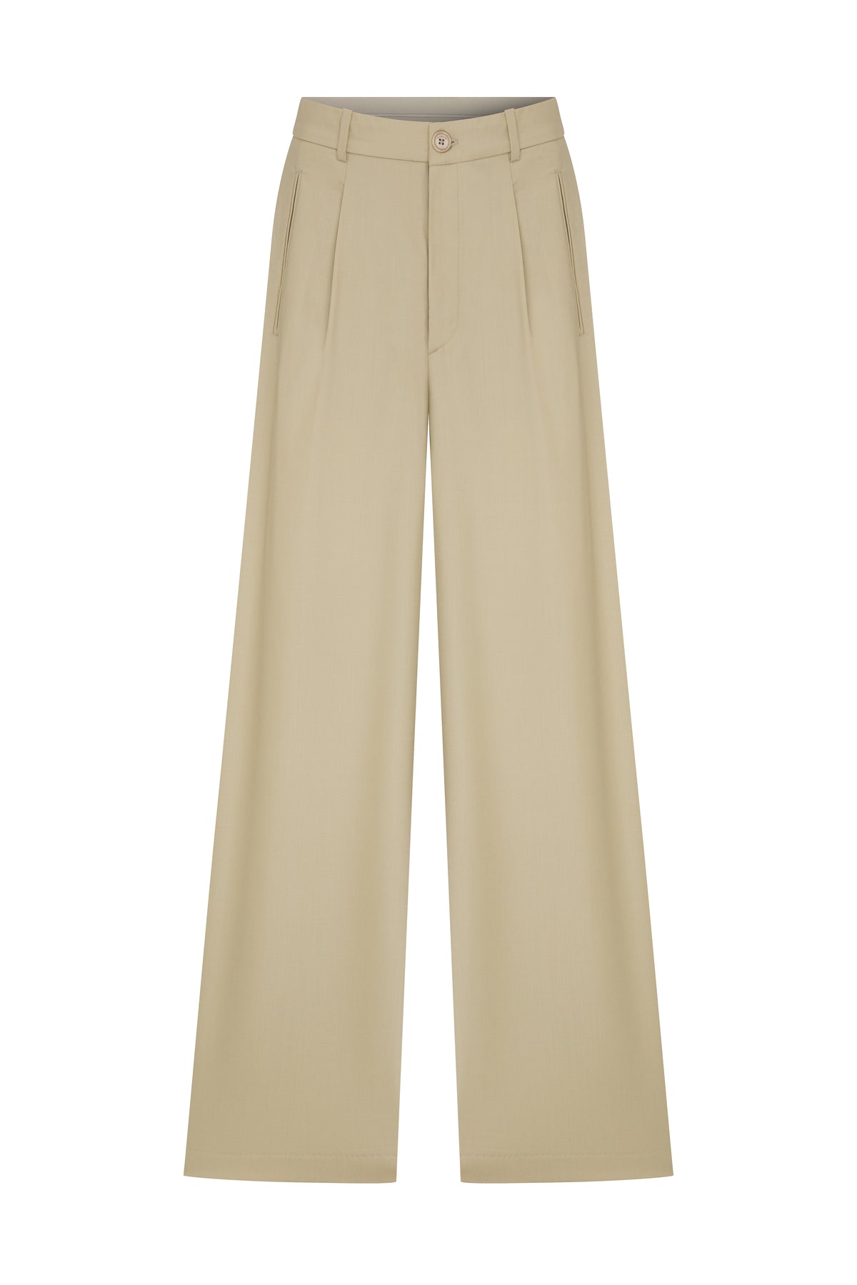 Megusta High Waisted Tropical Wool Trousers