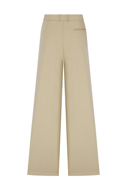 Megusta High Waisted Tropical Wool Trousers